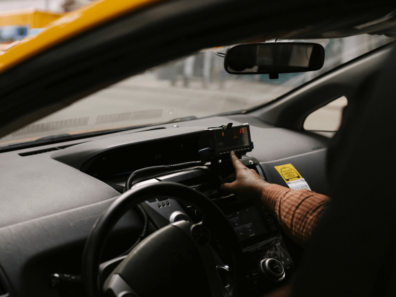 Taxifahrt