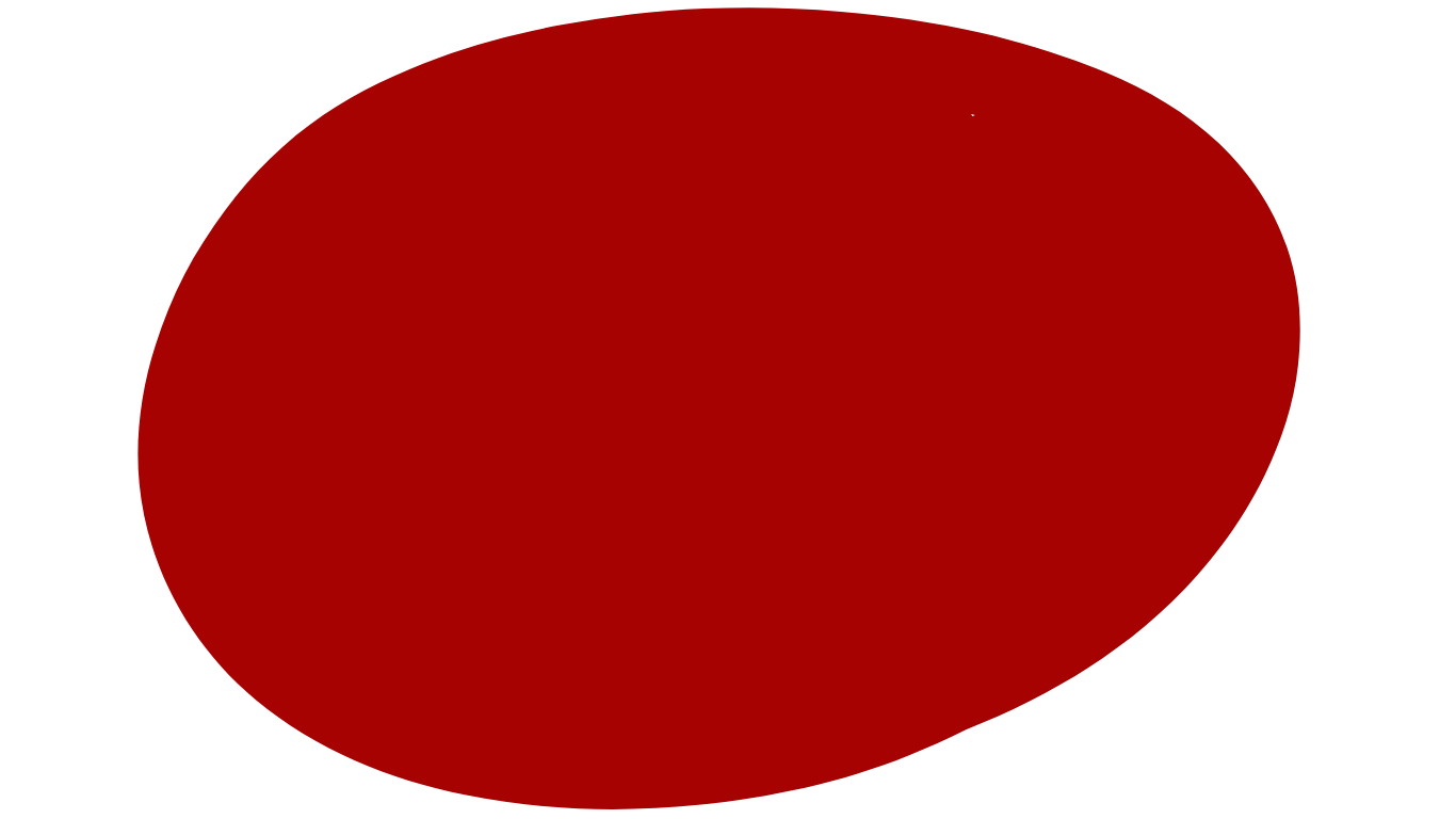 organic shape red